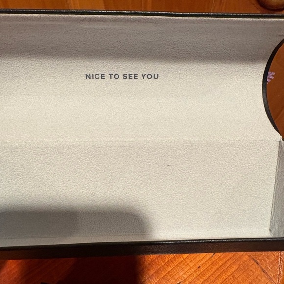 Warby Parker Birch/Gray Tortoise Eyeglasses with Case LOUISE 189 55-16-140 - Picture 5 of 5